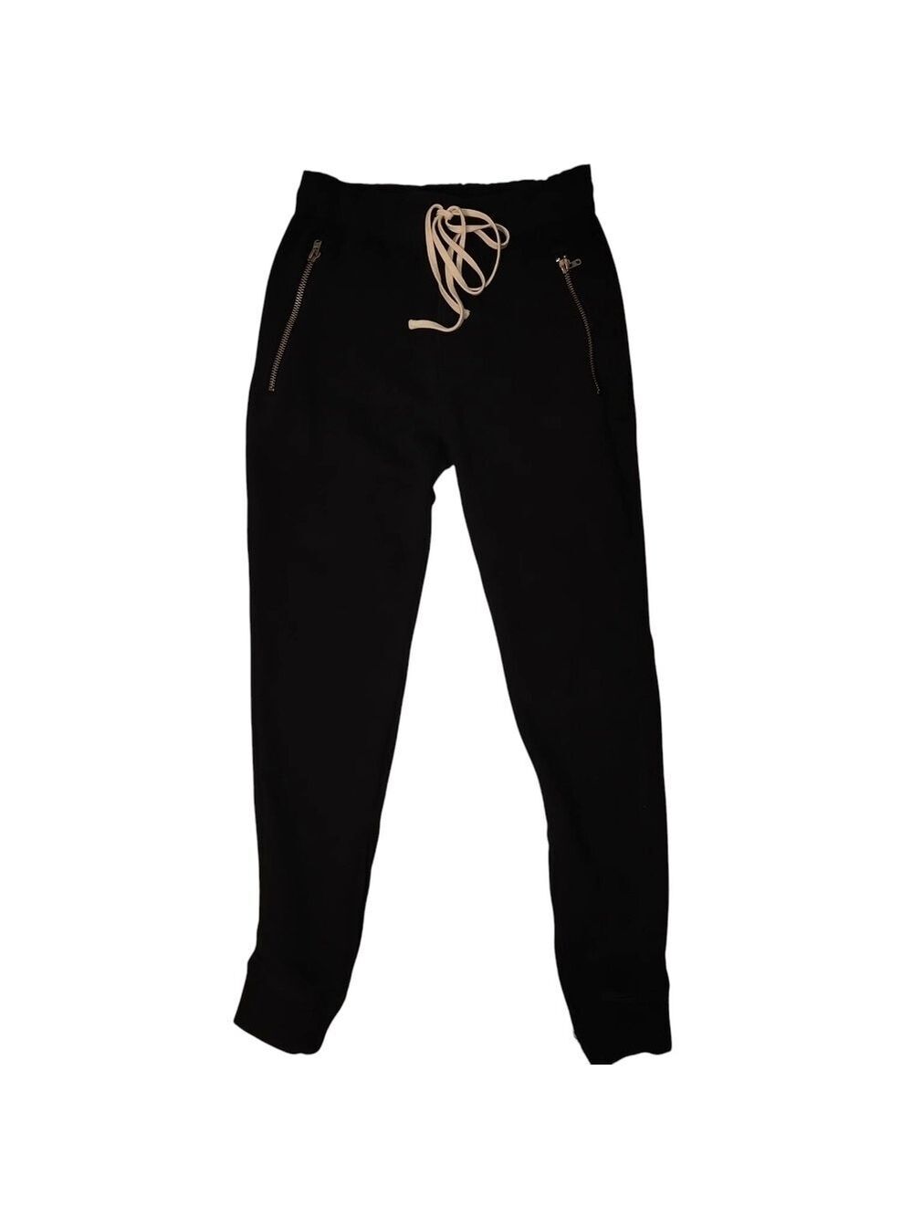 FOG Fear of God Collection Pants Mens Black Jogger Drawstring Ankle Grunge